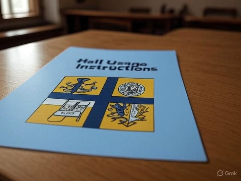 Hall instructions